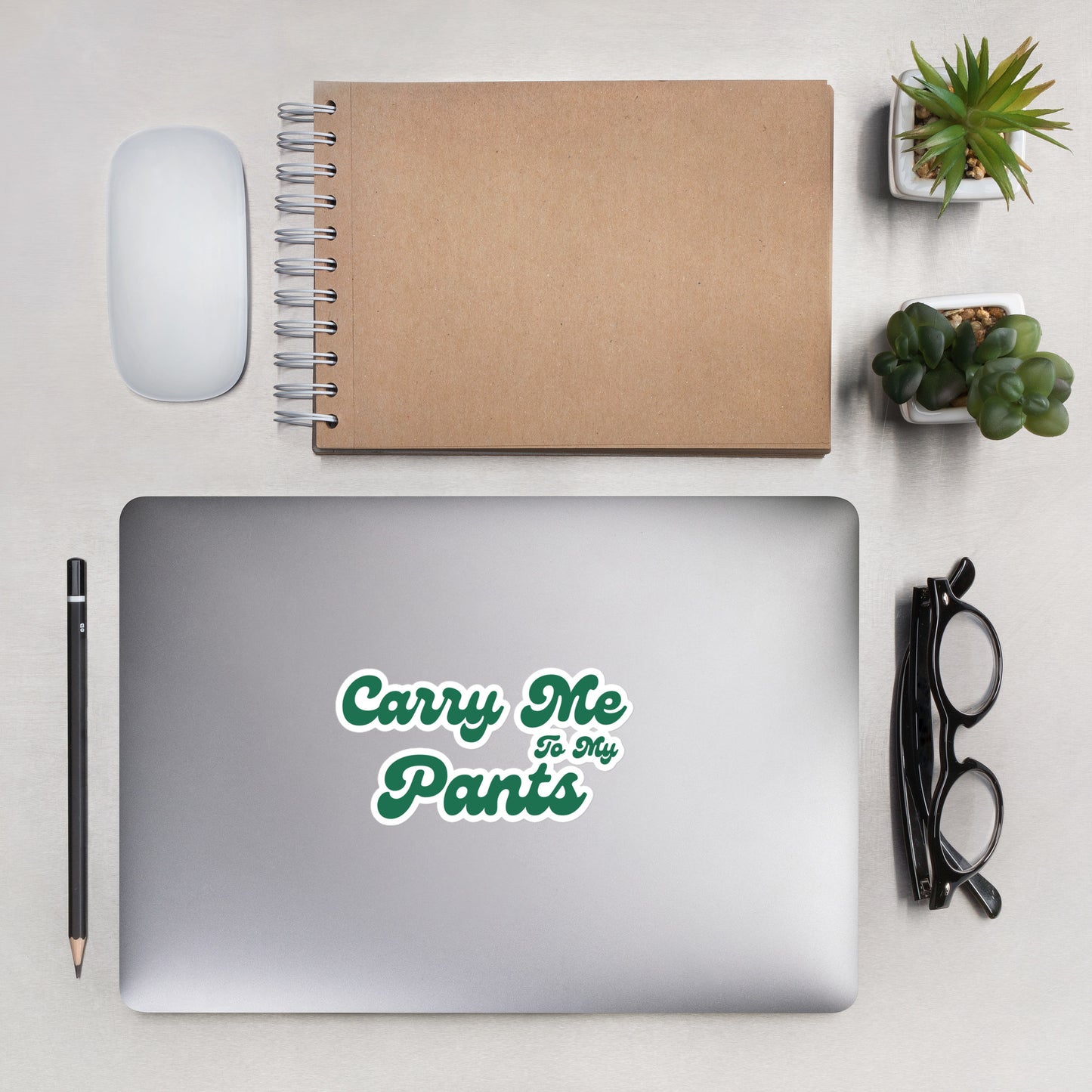 Carry Me To My Pants Sticker