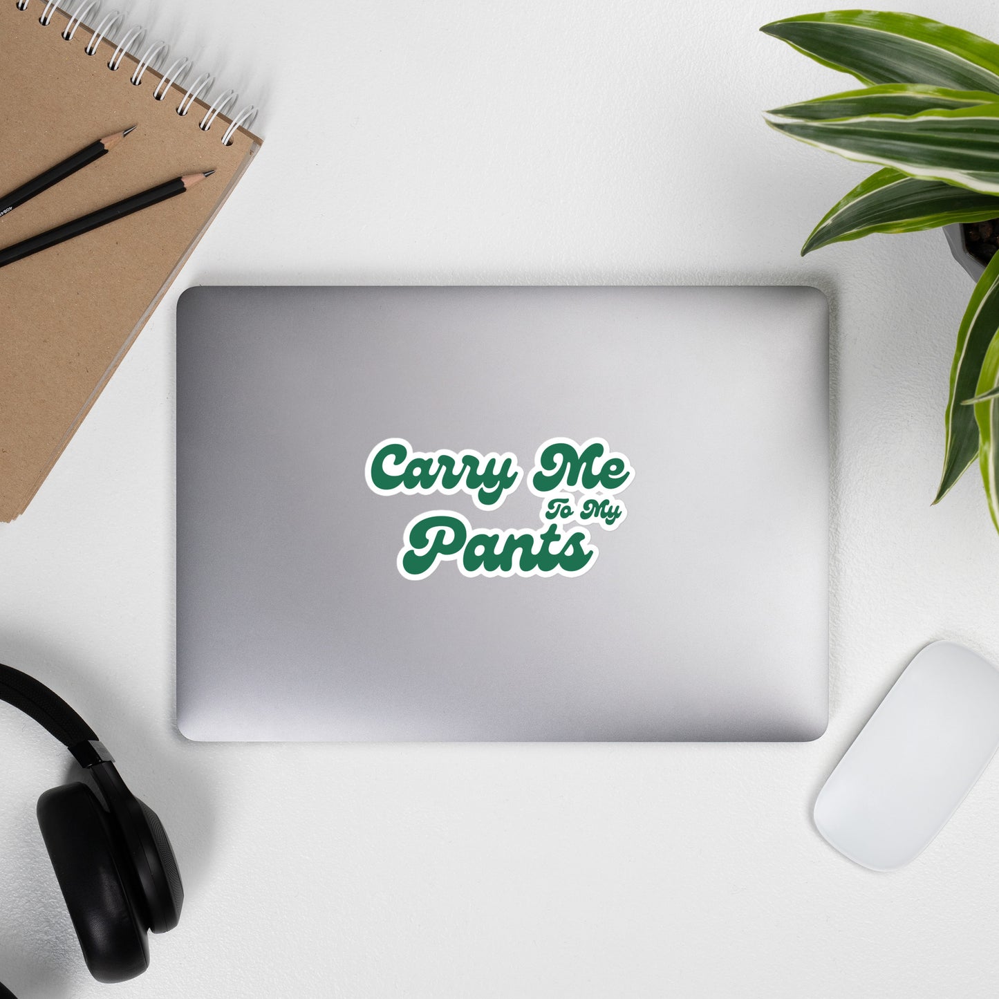 Carry Me To My Pants Sticker