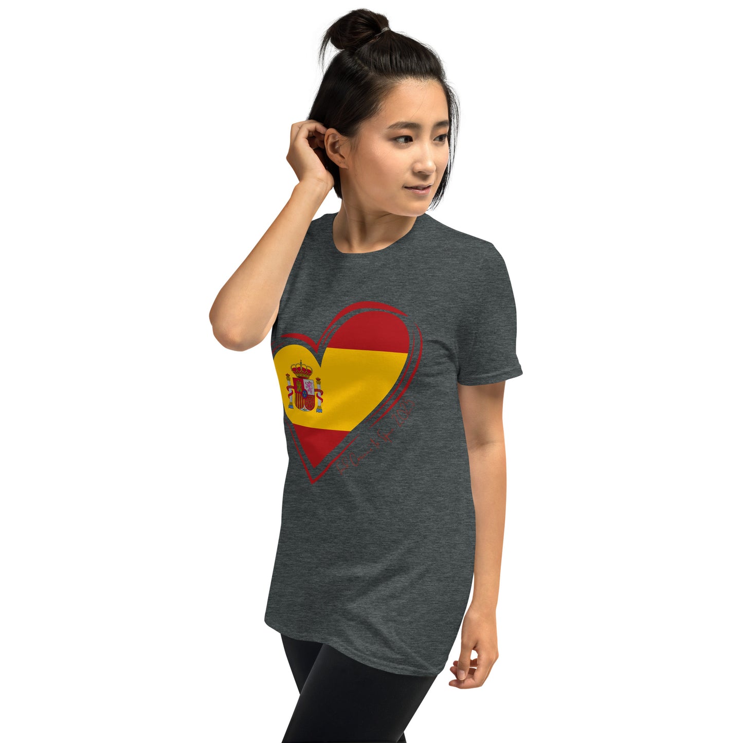 Send Corinne to Spain Spanish Flag Tee