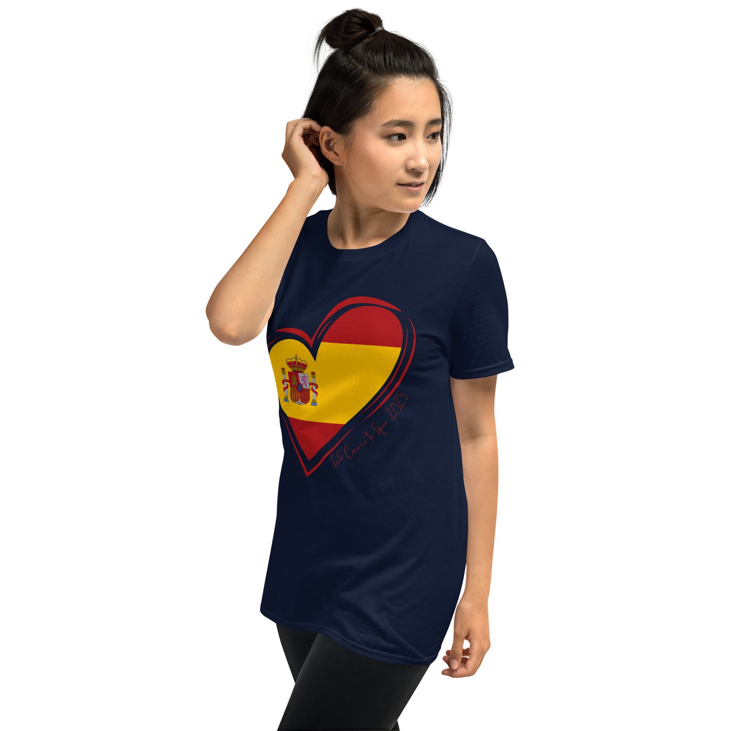 Send Corinne to Spain Spanish Flag Tee