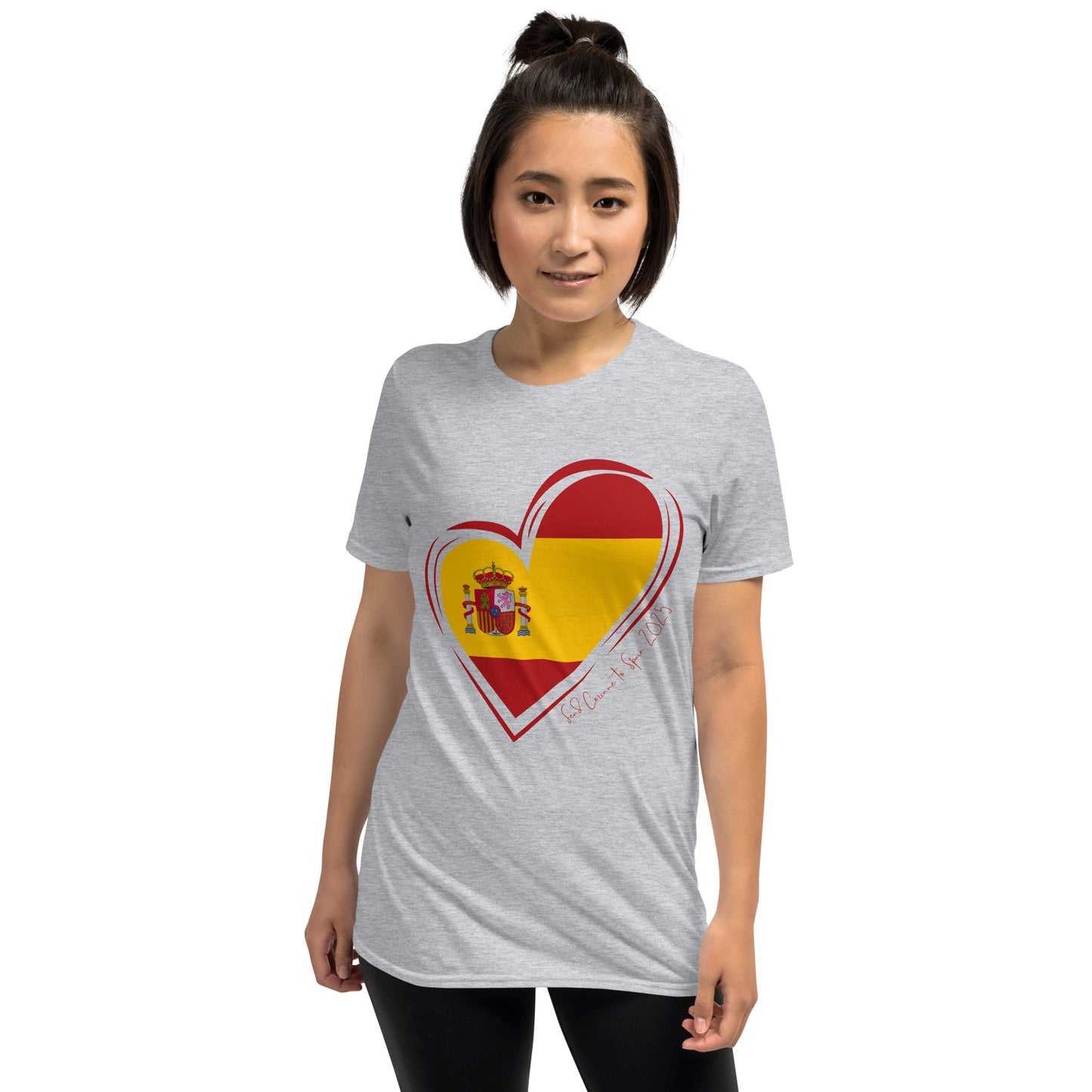 Send Corinne to Spain Spanish Flag Tee