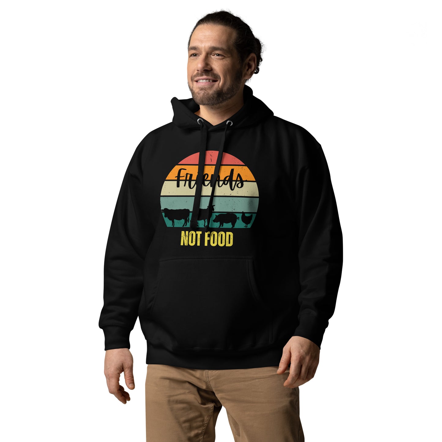 Friends Not Food Hoodie