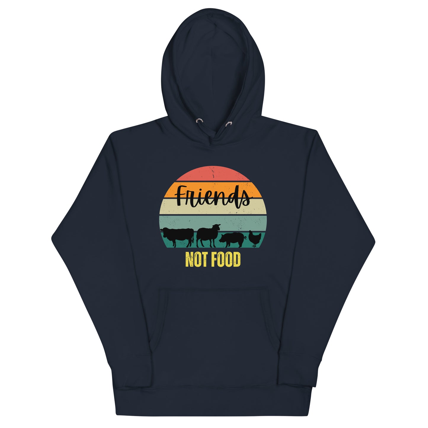 Friends Not Food Hoodie