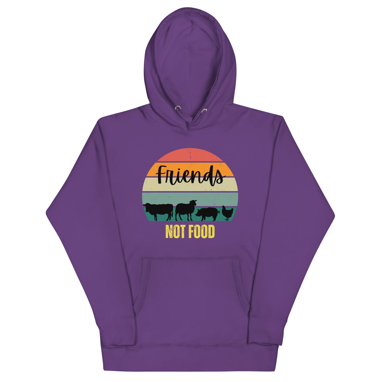 Friends Not Food Hoodie