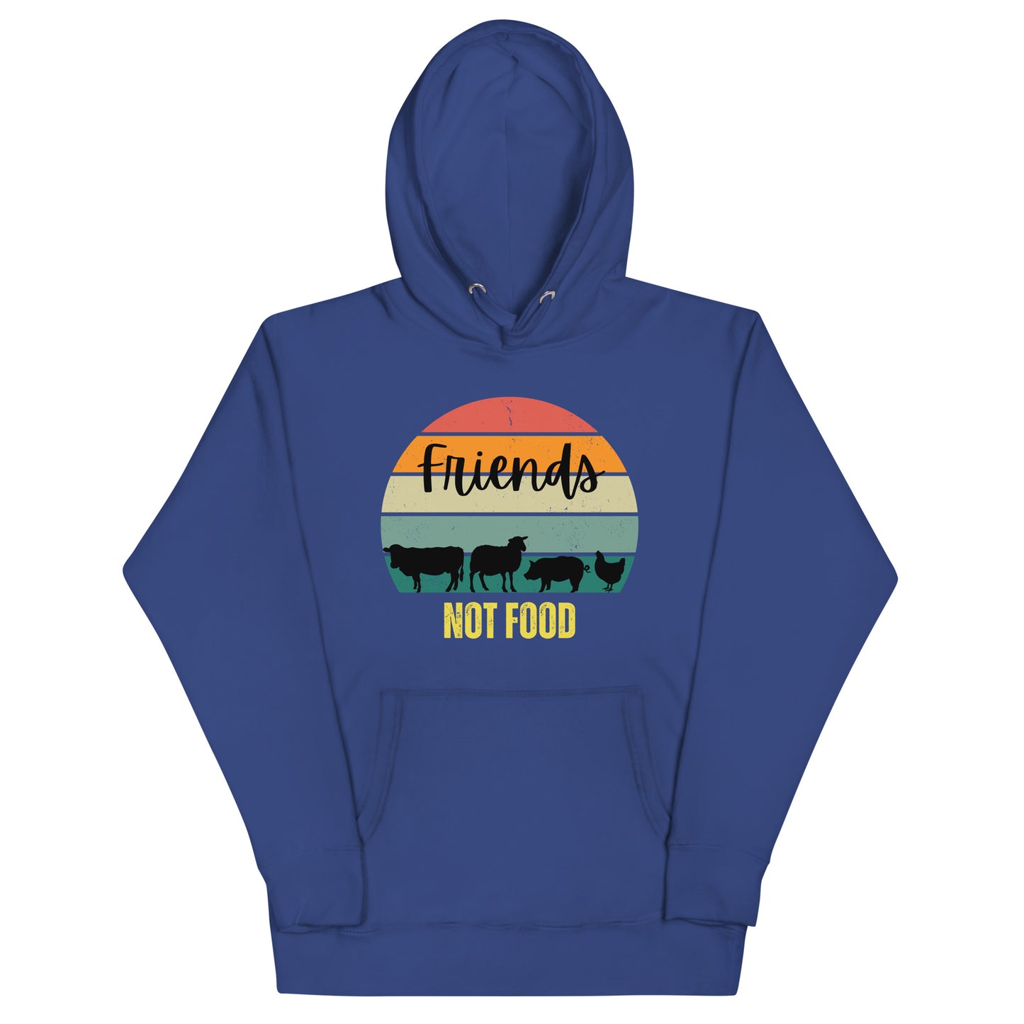 Friends Not Food Hoodie
