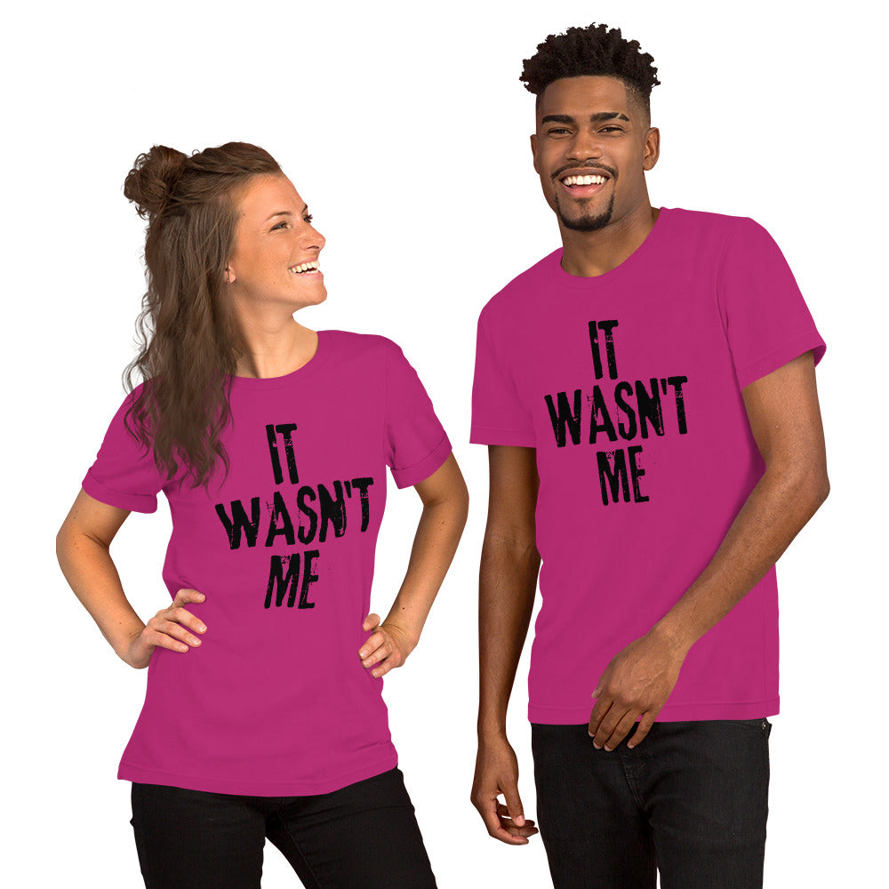 It Wasn't Me Tee