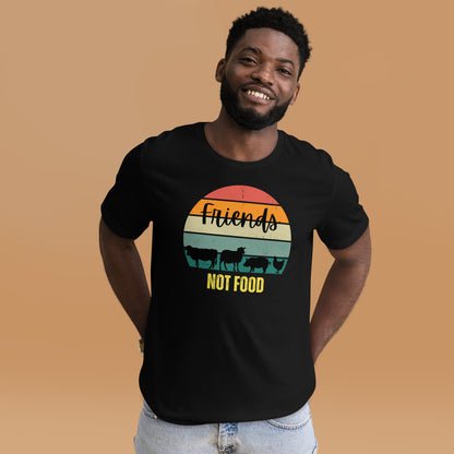 Friends Not Food - Front Print Tee