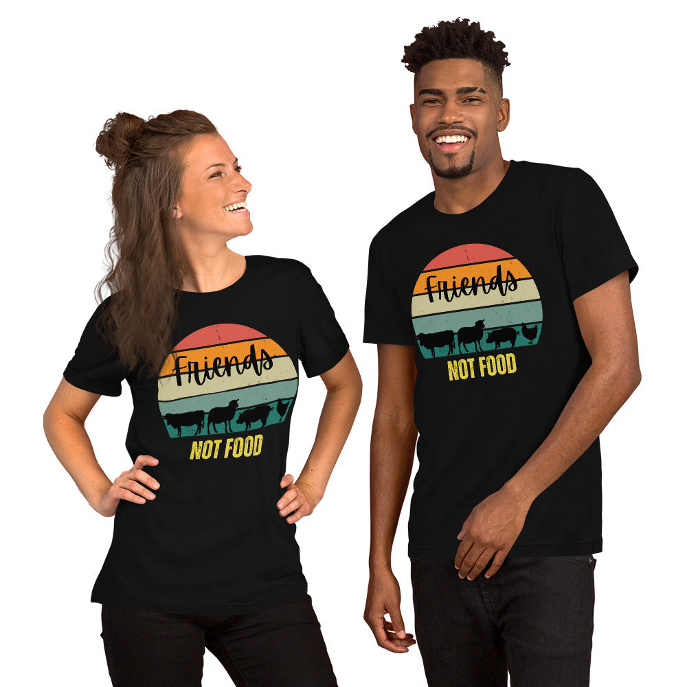 Friends Not Food - Front Print Tee