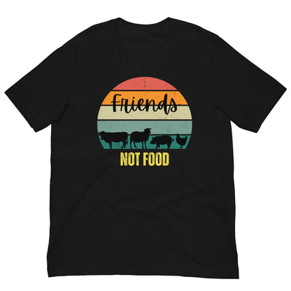 Friends Not Food - Front Print Tee