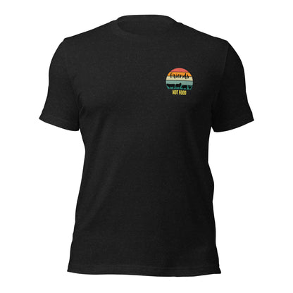 Friends Not Food - Front & Back Tee