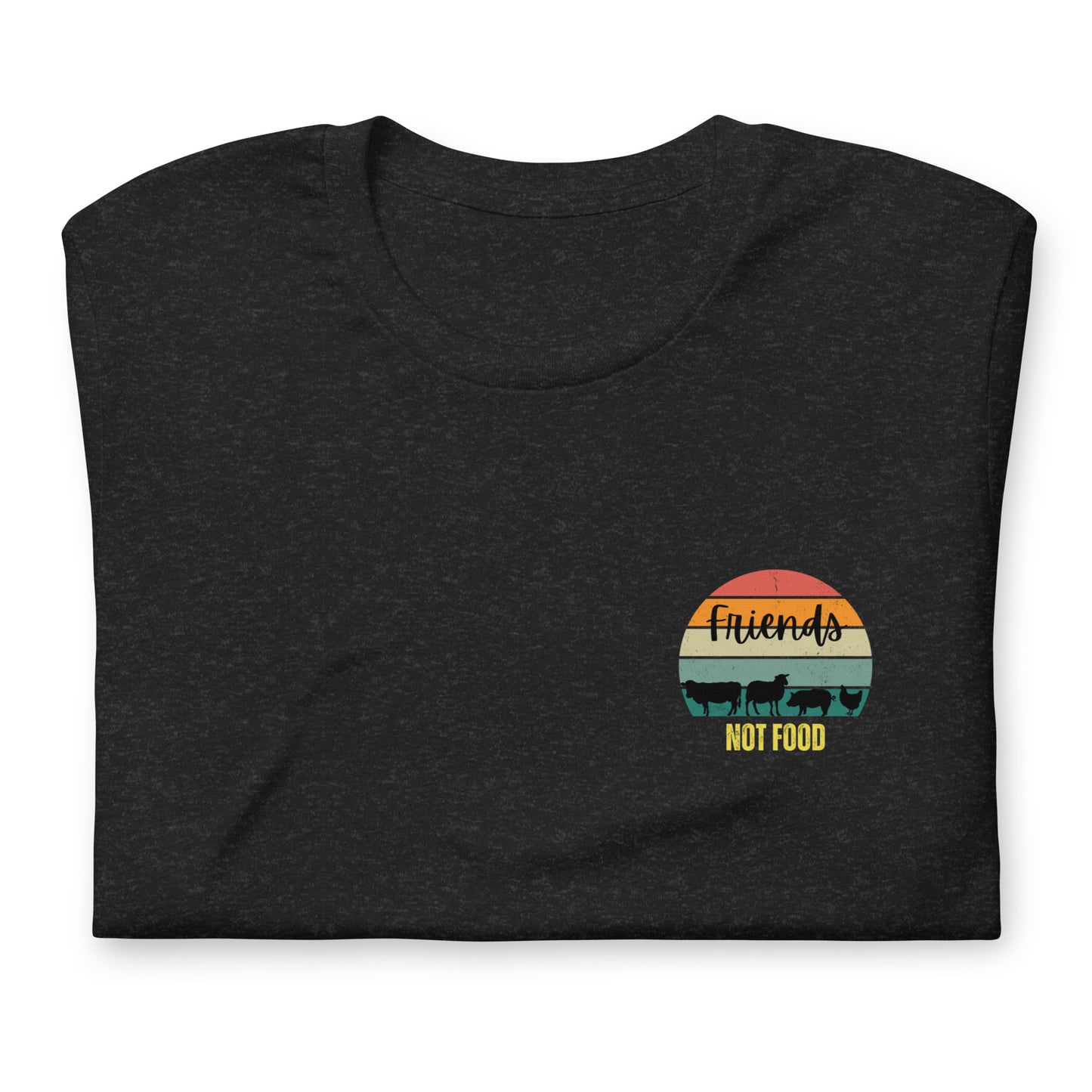 Friends Not Food - Front & Back Tee