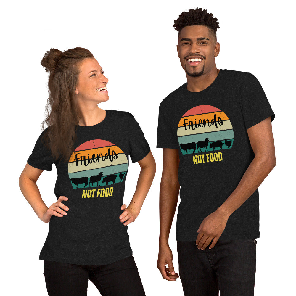 Friends Not Food - Front Print Tee