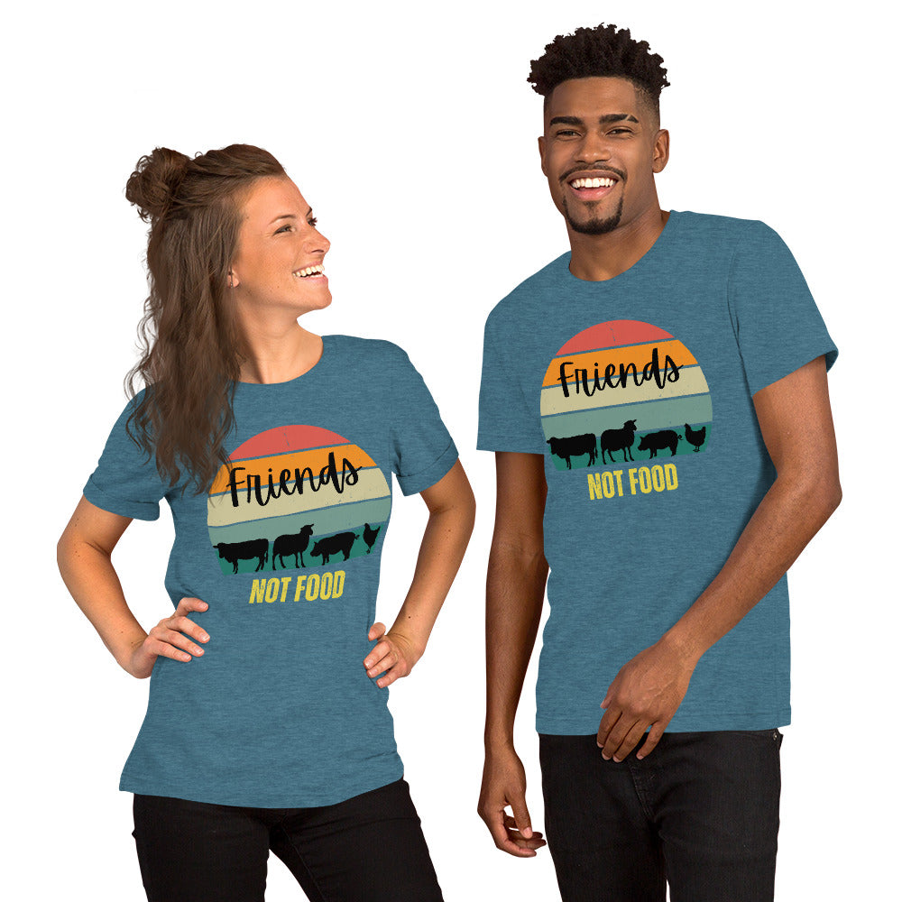 Friends Not Food - Front Print Tee