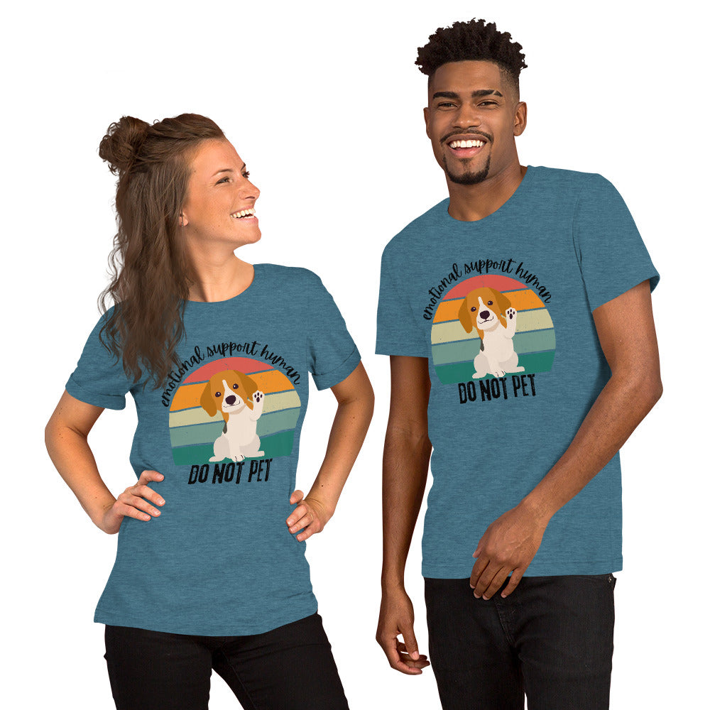 Emotional Support Human Black Print