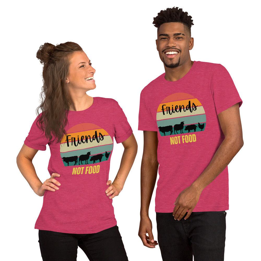 Friends Not Food - Front Print Tee