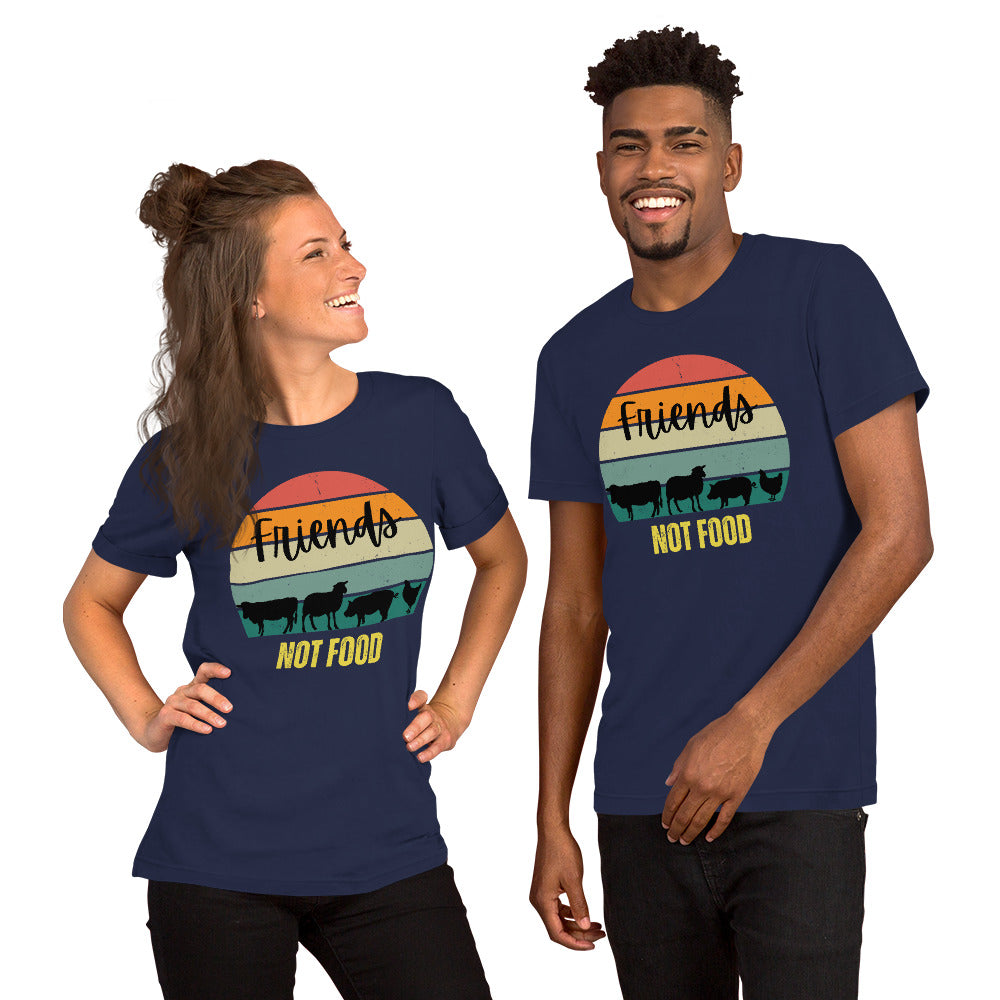 Friends Not Food - Front Print Tee