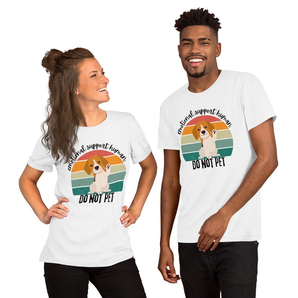 Emotional Support Human Black Print