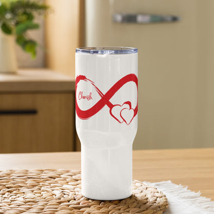 Cherish Travel Mug w/ handle