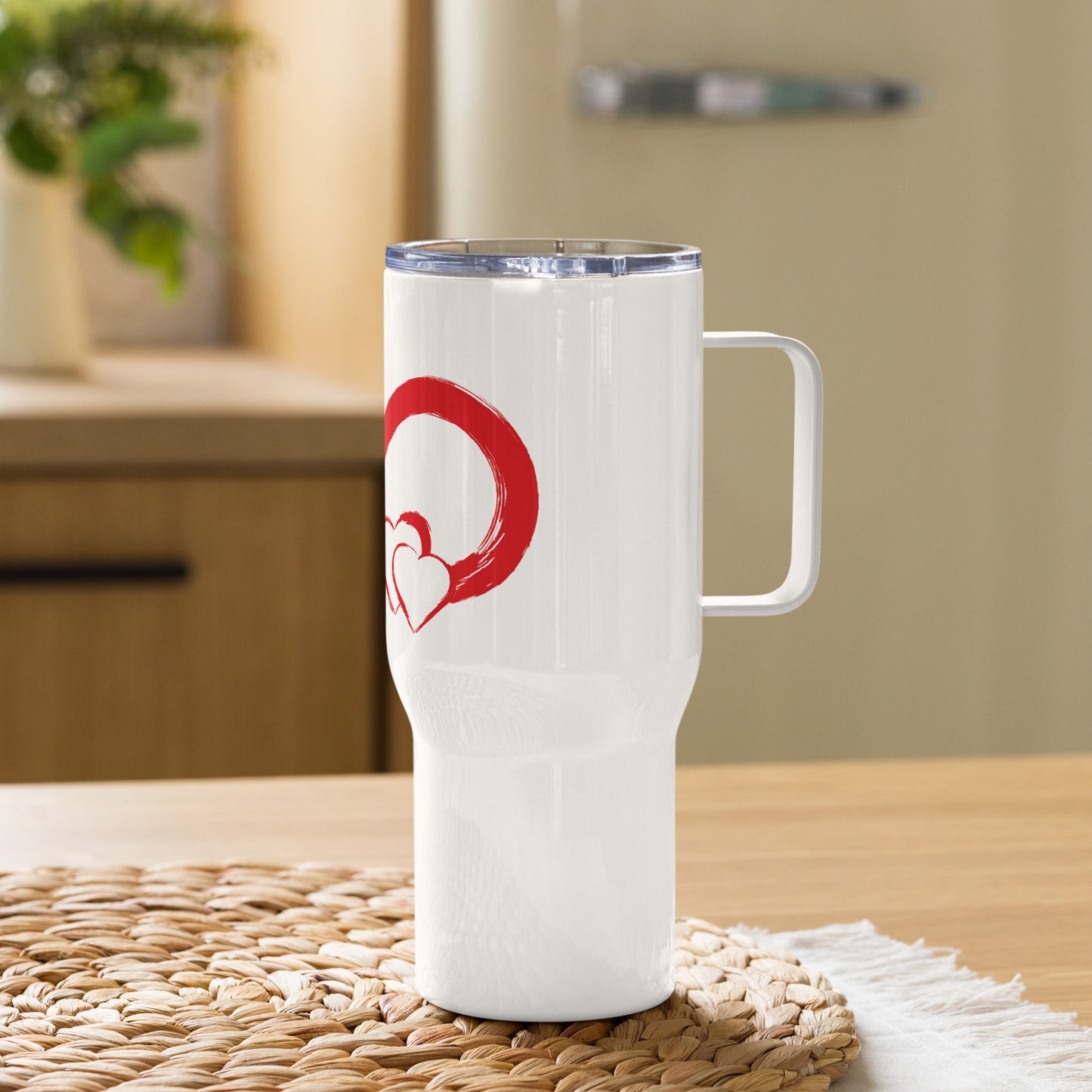 Cherish Travel Mug w/ handle