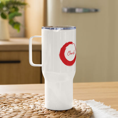 Cherish Travel Mug w/ handle